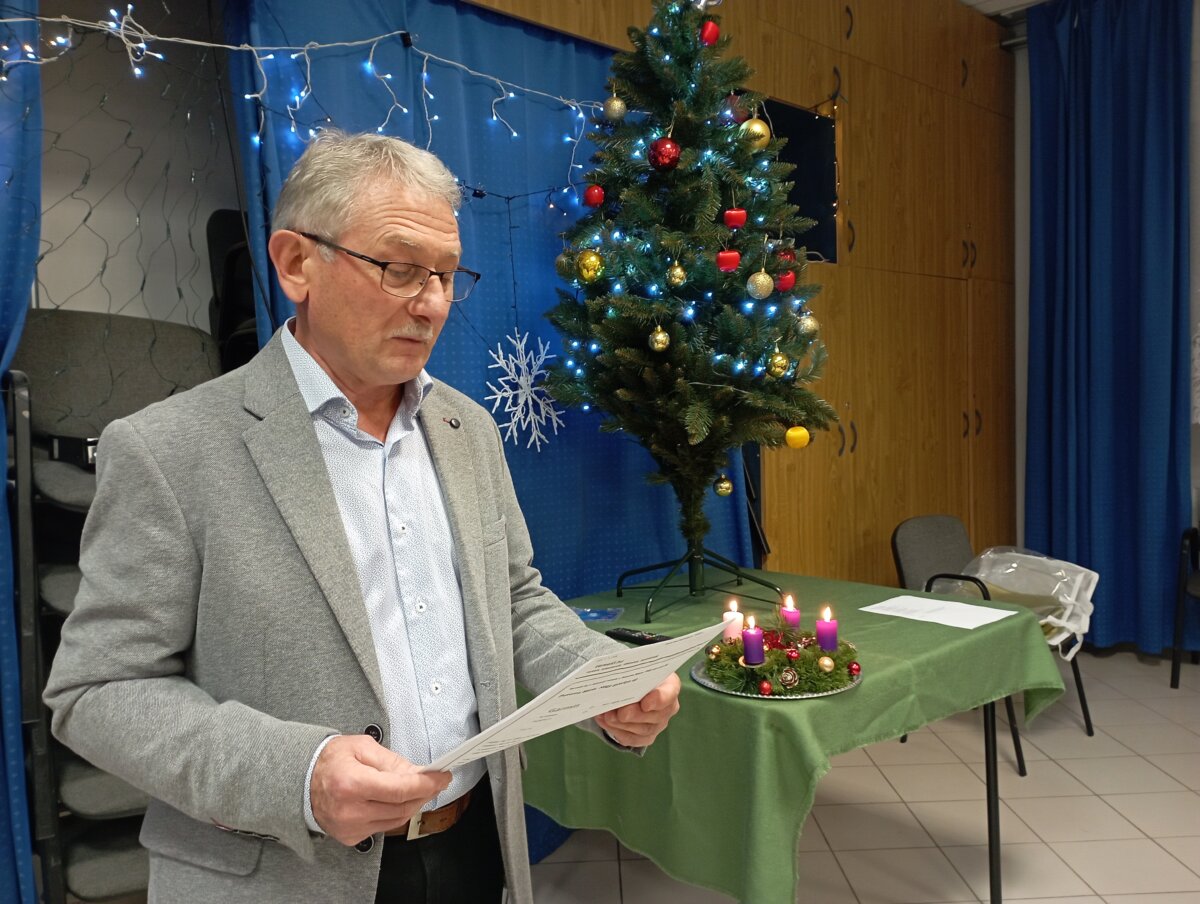 Ünnepi taggyűlés a helyi német nemzetiségűek közösségében
